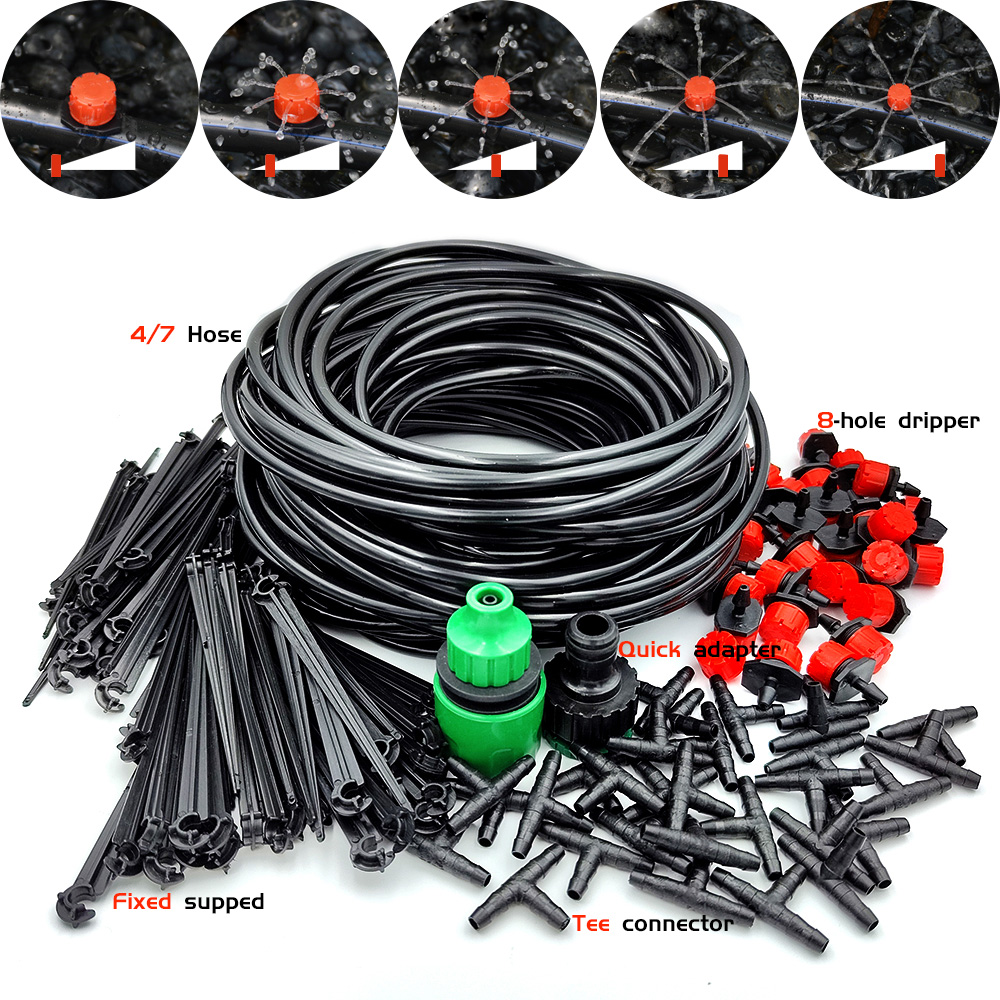 Greenhouse 15M-30M DIY Drip Ir - đánh giá và giá Irrigation Drip Tape