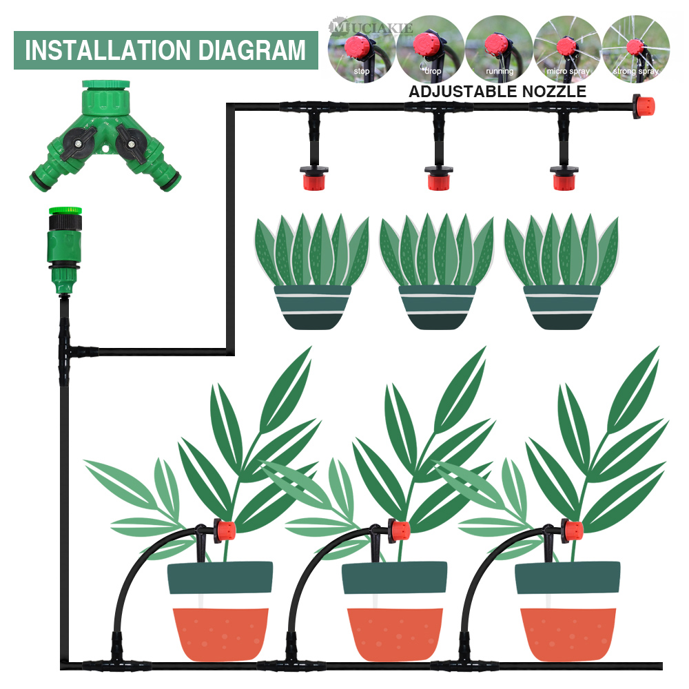 50-5M 1/4'' Hose Adjustable Dr - đánh giá và giá Irrigation Drip Tape