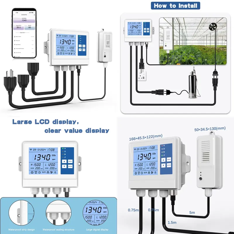 Smart Climate Controller Wifi  - đánh giá và giá Farming Agriculture