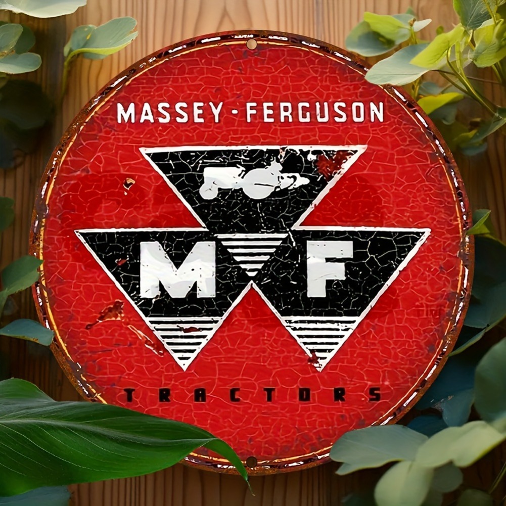 Vintage Massey Ferguson Tracto - đánh giá và giá Farming Agriculture Logo