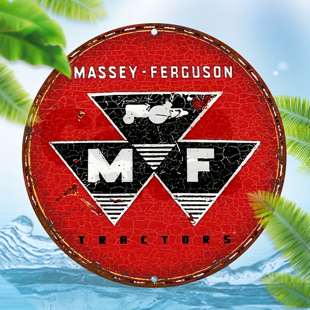 Vintage Massey Ferguson Tracto - đánh giá và giá Farming Agriculture Logo