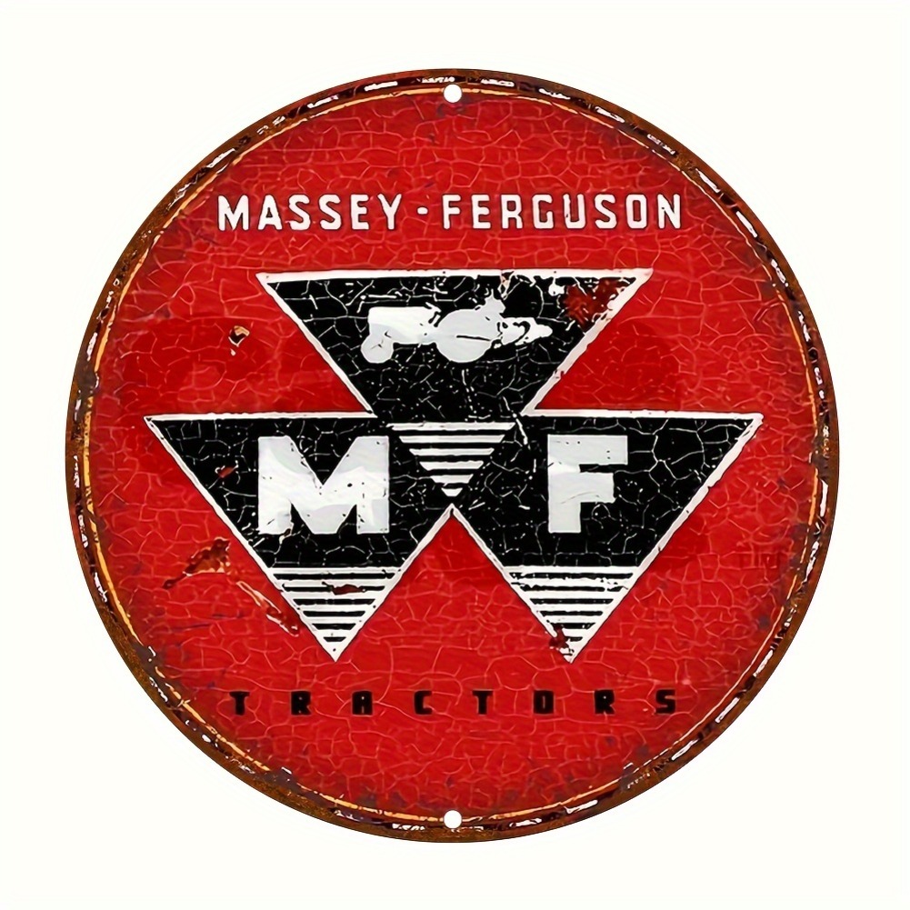 Vintage Massey Ferguson Tracto - đánh giá và giá Farming Agriculture Logo