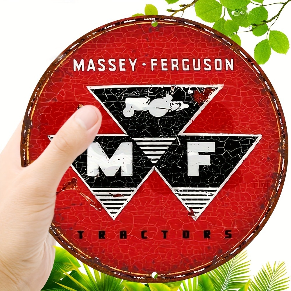 Vintage Massey Ferguson Tracto - đánh giá và giá Farming Agriculture Logo